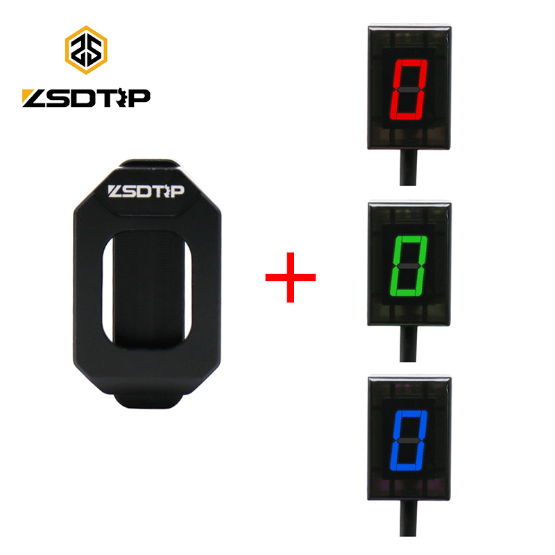 Motorcycle Gear Selector - ZSDTRP 6 Speed Universal Motorcycle Digital