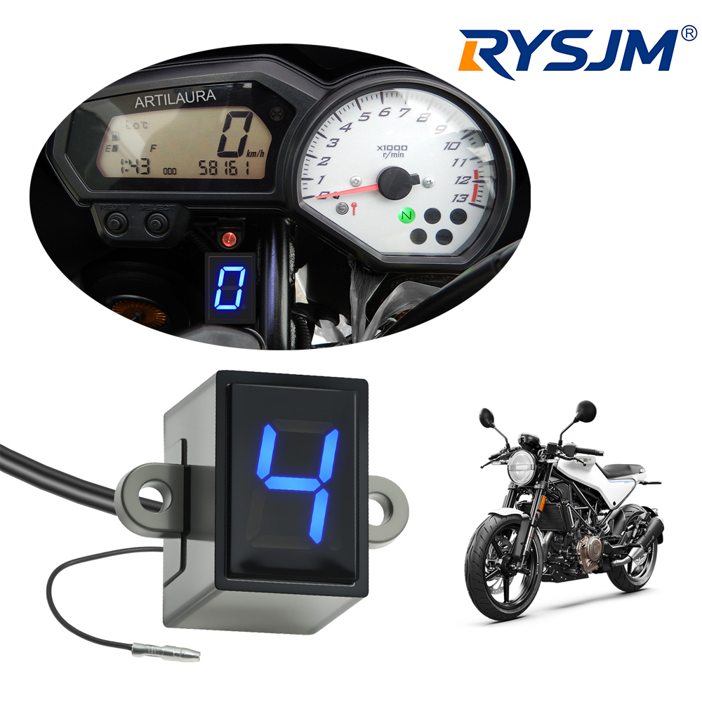 Motorcycle Gear Selector - Super 6 Speed Display Universal Motorcycle