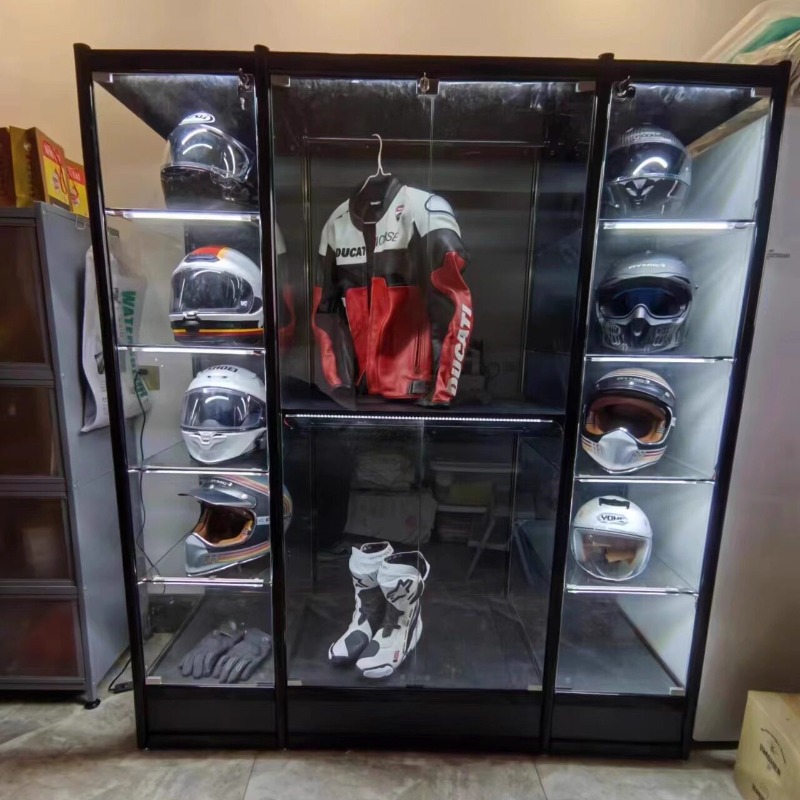 Motorcycle Gear Display Rack - Motorcycle Helmet Display Rack Cycling Clothing