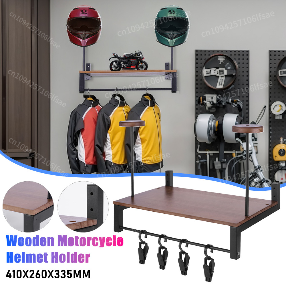 Wooden Display Rack For Motorc - Motorcycle Gear Display Rack recension och pris