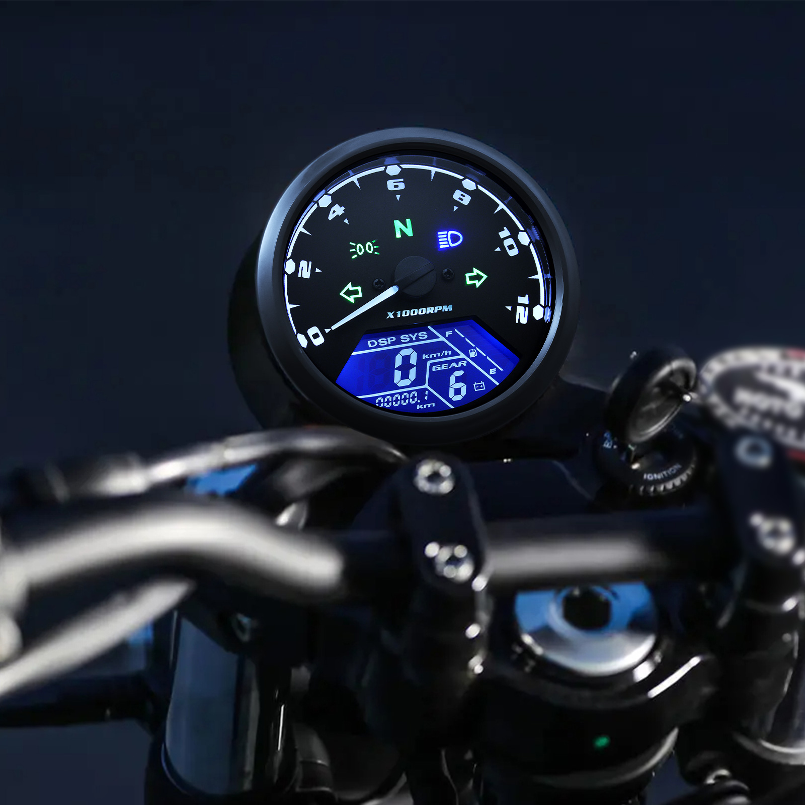 Universal Motorcycle Meter Spe - Motorcycle Gear Selector recension och pris
