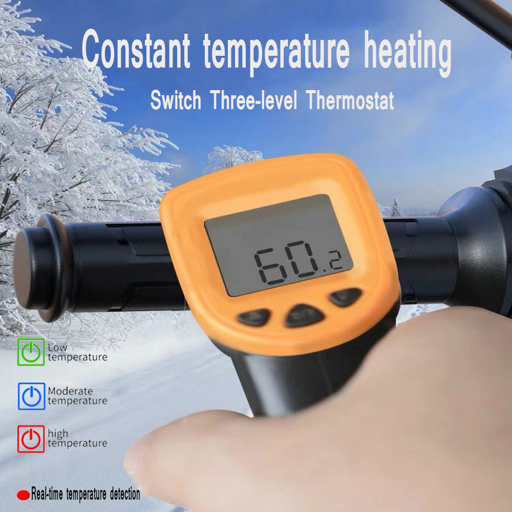 1 Pair Motorcycle Heated Hand  - Handlebar Grip Heated recension och pris