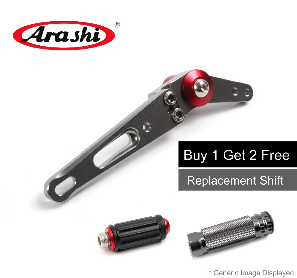 Arashi Adjustable Rearsets Rep - Motorcycle Gear Selector recension och pris