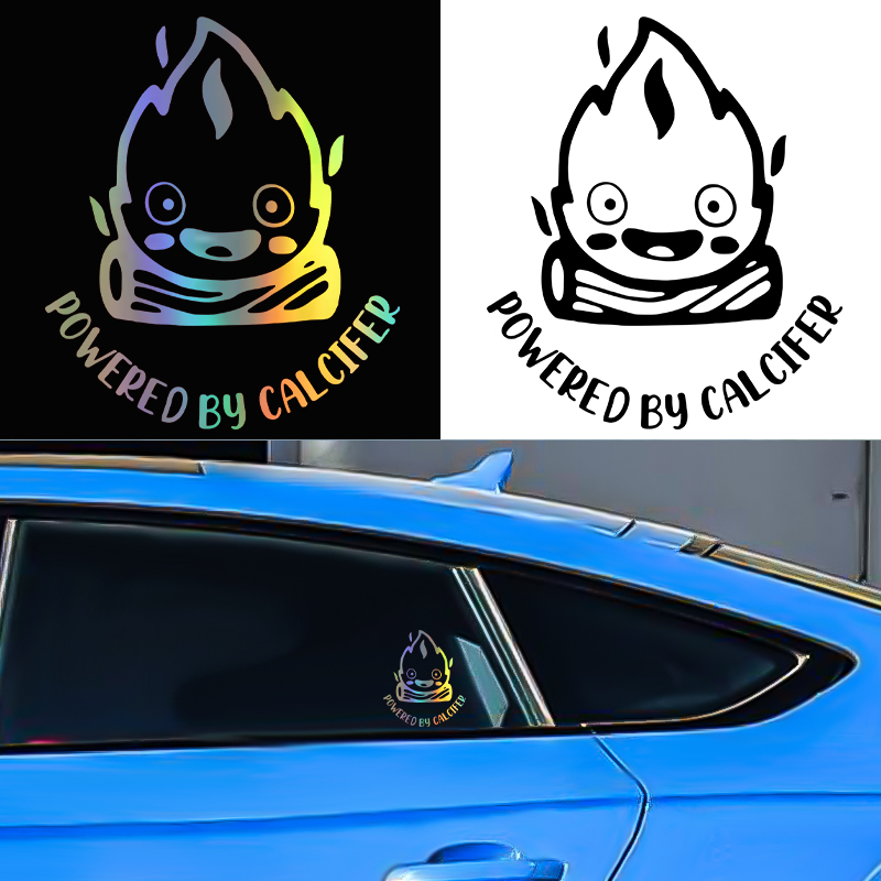 Powered by Calcifer Fuel Tank  - Motorcycle Gear Equipment recension och pris