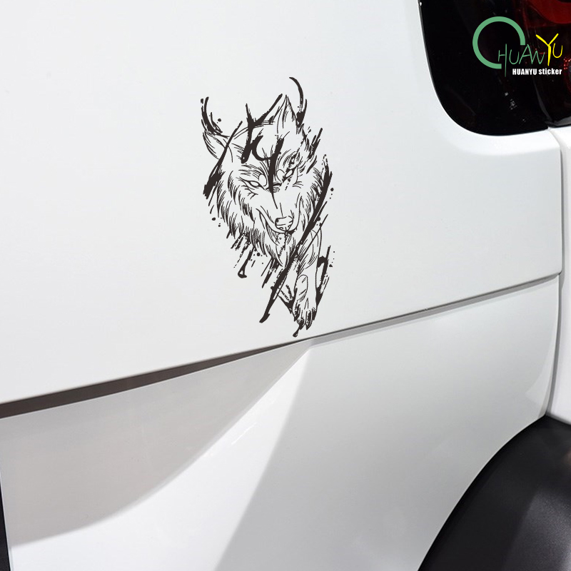 Dark magic wolf car decals car - Motorcycle Gear Equipment recension och pris