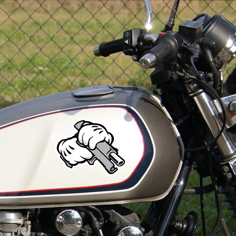 Buy Handlebar Gun And Stick-It - Motorcycle Gear Equipment recension och pris